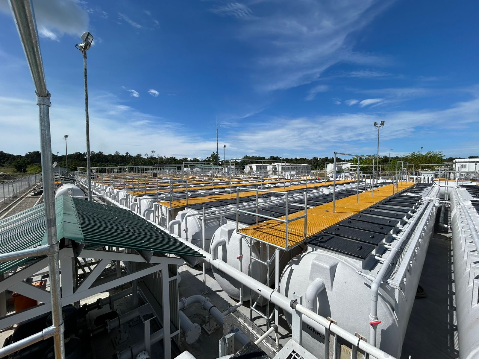 Platforms & Walkways in a Water Treatment Plant
